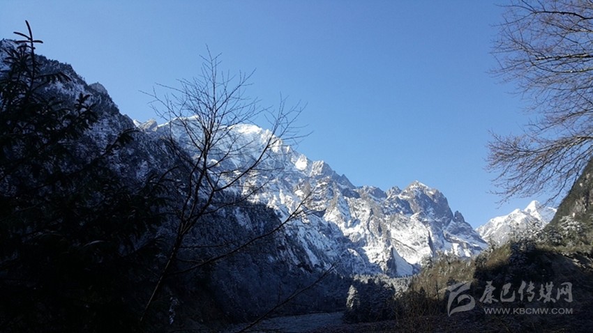 海螺溝這組冬日雪景圖請拿走！